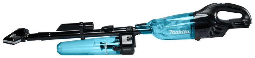 Makita DCL281FZCB Accu Steelstofzuiger Zwart Blauw + Stofafscheider 18V Basic Body - 0088381893138 - DCL281FZCB - Mastertools.nl