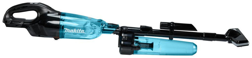 Makita DCL281FZCB Accu Steelstofzuiger Zwart Blauw + Stofafscheider 18V Basic Body - 0088381893138 - DCL281FZCB - Mastertools.nl