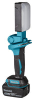 Makita DEBDML816 Accu LED Zaklamp 500lm 14,4V / 18V LXT met lampenkap - 0088381755160 - DEBDML816 - Mastertools.nl