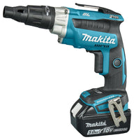 Makita DFS251RTJ Accu Schroevendraaier 18V 5.0Ah in Mbox - 0088381833103 - DFS251RTJ - Mastertools.nl