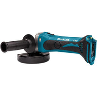 Makita DGA452Z Accu Haakse Slijper 115mm 18V Basic Body - 0088381660112 - DGA452Z - Mastertools.nl