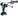 Makita DHP486ZJ Accu klop-/schroefboormachine 18V Basic Body in Mbox - - - Mastertools.nl