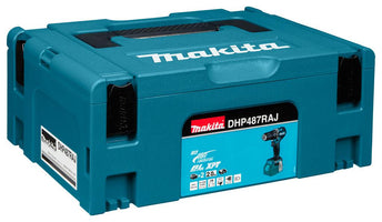Makita DHP487RAJ Accu Klop-/Schroefboormachine 18V 2.0Ah in Mbox - 0088381740371 - DHP487RAJ - Mastertools.nl