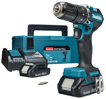 Makita DHP487RAJ Accu Klop-/Schroefboormachine 18V 2.0Ah in Mbox - 0088381740371 - DHP487RAJ - Mastertools.nl