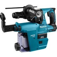 Makita DHR243ZJW Accu Combihamer SDS+ met Snelwisselboorkop 2J incl. Stofafzuiging 18V Basic Body in Mbox - 0088381876193 - DHR243ZJW - Mastertools.nl