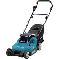 Makita DLM382CM2 Accu Grasmaaier 38cm 2x18V 4.0Ah - 0088381739399 - DLM382CM2 - Mastertools.nl