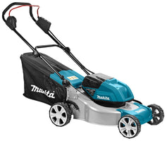 Makita DLM460PT2 Accu Grasmaaier 46cm 2x18V 5.0Ah - 0088381866866 - DLM460PT2 - Mastertools.nl