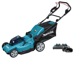 Makita DLM480PT2 Accu Grasmaaier 48cm 2x18V 5.0Ah - 0088381756679 - DLM480PT2 - Mastertools.nl