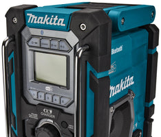 Makita DMR301 Accu Bouwradio FM DAB/DAB+ Bluetooth met laadfunctie Zonder accu's, in doos - 0088381899550 - DMR301 - Mastertools.nl