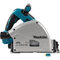 Makita DSP601ZJU Accu Invalcirkelzaag 165mm AWS 2x18V Basic Body in Mbox - 0088381851718 - DSP601ZJU - Mastertools.nl