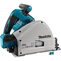 Makita DSP601ZJU Accu Invalcirkelzaag 165mm AWS 2x18V Basic Body in Mbox - 0088381851718 - DSP601ZJU - Mastertools.nl