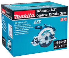 Makita DSS610Z Accu Cirkelzaag 165mm 18V Basic Body - 0088381657266 - DSS610Z - Mastertools.nl