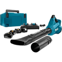 Makita DUB362PT4J Accu Bladblazer 2x18V 5.0Ah met Mbox - 0088381849692 - DUB362PT4J - Mastertools.nl