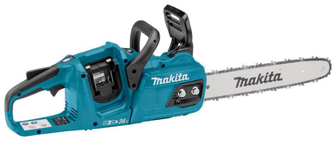 Makita DUC355PT2J Accu Kettingzaag 35cm 2x18V 5.0Ah met Mbox - 0088381750493 - DUC355PT2J - Mastertools.nl