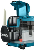 Makita DVC860LPT2 Hybride Nat- en Droogstofzuiger 2x18V /230V 5.0Ah - 0088381764063 - DVC860LPT2 - Mastertools.nl