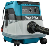 Makita DVC860LPT2 Hybride Nat- en Droogstofzuiger 2x18V /230V 5.0Ah - 0088381764063 - DVC860LPT2 - Mastertools.nl