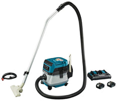 Makita DVC860LPT2 Hybride Nat- en Droogstofzuiger 2x18V /230V 5.0Ah - 0088381764063 - DVC860LPT2 - Mastertools.nl