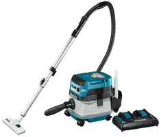 Makita DVC865LTX3 Accu Nat- en Droogstofzuiger 2x18V 5.0Ah - 0088381764070 - DVC865LTX3 - Mastertools.nl