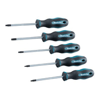 Makita E-10534 Schroevendraaierset 5-delig T10 / T15 / T20 / T25 / T30 - 0088381579872 - E-10534 - Mastertools.nl