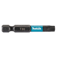 Makita E-12675 Slagschroefbit T30x50mm X Impact Black 10 st. - 0088381588362 - E-12675 - Mastertools.nl