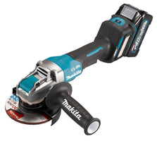 Makita GA044GM201 Accu Haakse Slijper 125mm X-LOCK AWS-Ready XGT 40V Max 4.0Ah in Mbox - 0088381766333 - GA044GM201 - Mastertools.nl