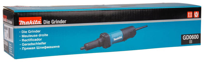 Makita GD0600 Rechte Slijper 230V 400W - 0088381073318 - GD0600 - Mastertools.nl