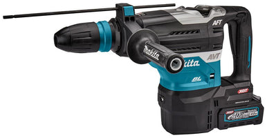 Makita HR005GM205 Accu Combihamer SDS-Max 8J incl. Stofafzuiging AWS XGT 40V Max 4.0Ah in Koffer - 0088381744850 - HR005GM205 - Mastertools.nl