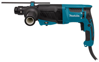 Makita HR2630TX12 Combihamer 230V 800W 17 delig in Koffer - 0088381687416 - HR2630TX12 - Mastertools.nl