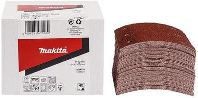 Makita P-42416 Schuurvel K40 114x102 red - 0088381970280 - P-42416 - Mastertools.nl