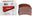 Makita P-42422 Schuurvel K60 114x102 red - 0088381970297 - P-42422 - Mastertools.nl