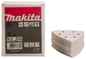 Makita P-42830 Schuurvel K180 White Velcro 3-K 94mm VE=50 - 0088381970709 - P-42830 - Mastertools.nl