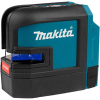 Makita SK106DZ Kruislijn / punt laser rood Basic Body in Tas - 0088381851916 - SK106DZ - Mastertools.nl