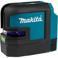 Makita SK106GDZ Kruislijn / punt laser groen Basic Body in Tas - 0088381851923 - SK106GDZ - Mastertools.nl