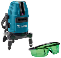 Makita SK20GDZ Accu Multilijn Laser Groen 12V Max Basic Body met Tas - 0088381880428 - SK20GDZ - Mastertools.nl