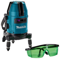 Makita SK40GDZ Accu Multilijn Laser Groen 12V Max Basic Body met Tas - 0088381880435 - SK40GDZ - Mastertools.nl