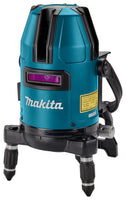 Makita SK40GDZ Accu Multilijn Laser Groen 12V Max Basic Body met Tas - 0088381880435 - SK40GDZ - Mastertools.nl