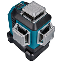 Makita SK700GD Accu Kruislijnlaser 12V Max groen 3x 360° Basic Body - 0088381740739 - SK700GD - Mastertools.nl