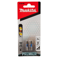 Makita Slagschroefbit PZ1x25mm XTT Impact Premier - E-03165 - 0088381569835 - E-03165 - Mastertools.nl