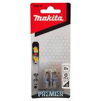 Makita Slagschroefbit PZ2x25mm XTT Impact Premier - E-03171 - 0088381569842 - E-03171 - Mastertools.nl