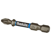 Makita Slagschroefbit PZ2x50mm XTT Impact Premier - E-03305 - 0088381569965 - E-03305 - Mastertools.nl