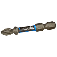 Makita Slagschroefbit PZ2x50mm XTT Impact Premier - E-03305 - 0088381569965 - E-03305 - Mastertools.nl