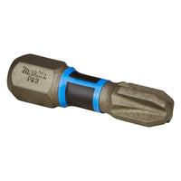 Makita Slagschroefbit PZ3x25mm XTT Impact Premier - E-03187 - 0088381569859 - E-03187 - Mastertools.nl