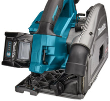 Makita SP001GM102 Accu Invalcirkelzaag 165mm AWS + Geleiderail en Tas XGT 40V Max 4.0 Ah in Mbox - 0088381784405 - SP001GM102 - Mastertools.nl