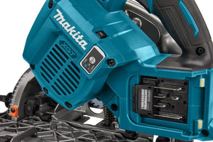 Makita SP001GM102 Accu Invalcirkelzaag 165mm AWS + Geleiderail en Tas XGT 40V Max 4.0 Ah in Mbox - 0088381784405 - SP001GM102 - Mastertools.nl