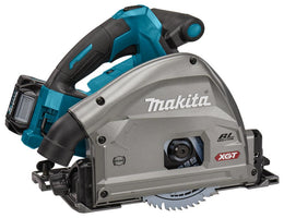 Makita SP001GM103 Accu Invalcirkelzaag AWS XGT 40V Max + Geleiderail (2st.), Koppelstrip en Tas 4.0 Ah in Mbox - 0088381784412 - SP001GM103 - Mastertools.nl