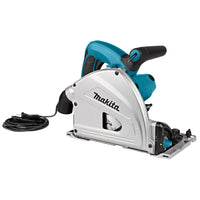 Makita SP6000J1X Invalzaag 165mm 1300W in Mbox + Geleiderail 1500mm + Foudraal - 0088381677561 - SP6000J1X - Mastertools.nl