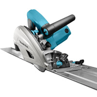 Makita SP6000J1X2 Invalcirkelzaag 230V in Mbox + 2x Geleiderail 1500mm + Foudraal + Koppelstripset - 0088381861755 - SP6000J1X2 - Mastertools.nl