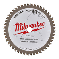 Milwaukee Cirkelzaagblad voor Metaal | Ø 160mm Asgat 16mm 48T - 48404220 - 045242569069 - 48404220 - Mastertools.nl