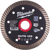 Milwaukee Diamantdoorslijpschijven DHTS DHTs 125 mm - 1 st - 4932399146 - 4002395357567 - 4932399146 - Mastertools.nl