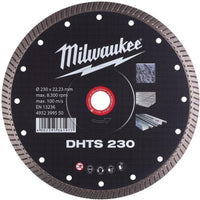 Milwaukee Diamantdoorslijpschijven DHTS DHTs 230 mm - 1 st - 4932399550 - 4002395361977 - 4932399550 - Mastertools.nl